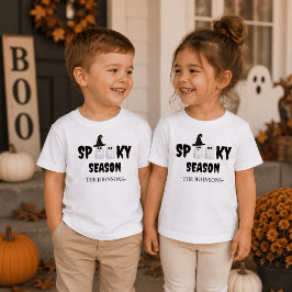 Griezelig Seizoen – Leuke Halloween Outfit Kinder Shirts