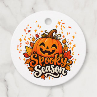 Griezelig Seizoen Lief Pompoen Halloween Cadeautag Bedankjes Labels