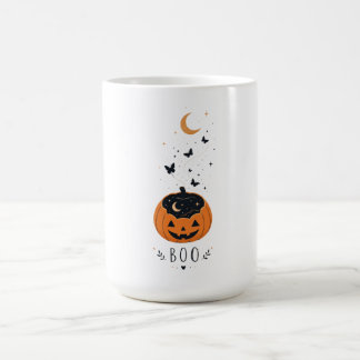 Griezelig Seizoen Pompoen Halloween Ontwerp Koffiemok