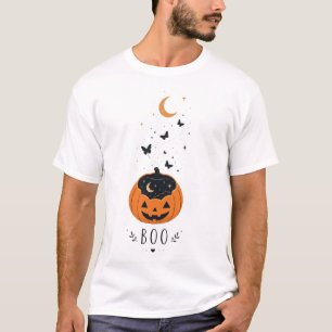 Griezelig Seizoen Pompoen Halloween Ontwerp T-shirt