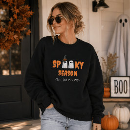 Griezelig Seizoen Sweatshirt – Moderne Halloween O