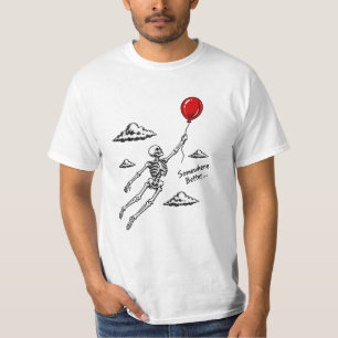 Griezelig Skelet Halloween T-shirt