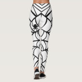 Griezelig Spinnenweb Leggings (Achterkant)
