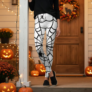 Griezelig Spinnenweb Leggings