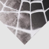 Griezelig spinnenwebpatroon verjaardagscadeau verp tissuepapier (Detail)