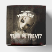 Griezelig spookpop Halloween gunst dozen | griezel Bedankdoosjes (Bovenkant)