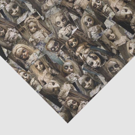 griezelig spookpop tissue papier spooky halloween (Detail)