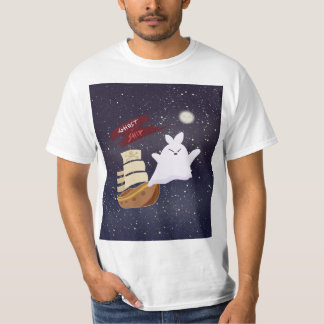 Griezelig spookschip Halloween T-shirt