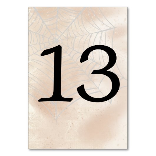 Griezelig Stel Tafel Nummer 13 Kaart (Voorkant)