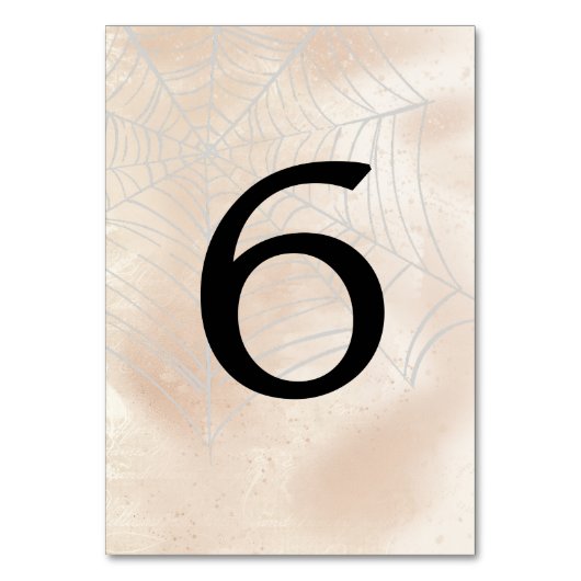 Griezelig Stel Tafel Nummer 6 Kaart (Voorkant)