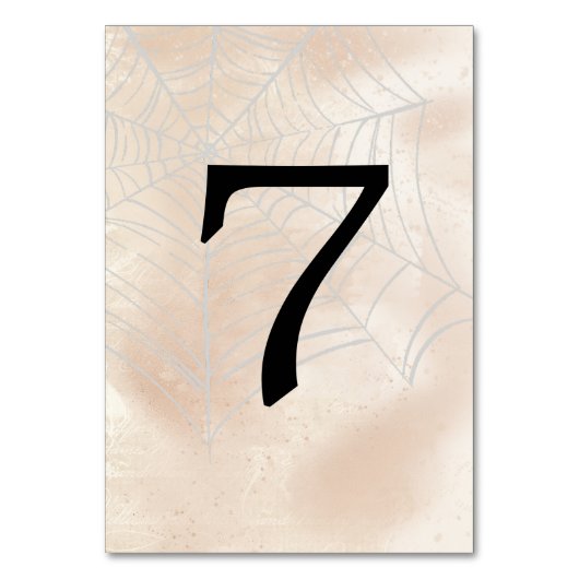Griezelig Stel Tafel Nummer 7 Kaart (Voorkant)
