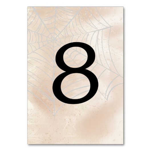 Griezelig Stel Tafel Nummer 8 Kaart (Voorkant)