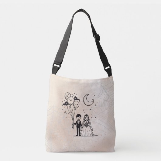Griezelig Stelletje Crossbody Tas (Voorkant)