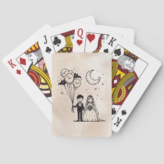 Griezelig Stelletje Pokerkaarten (Achterkant)