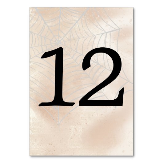 Griezelig Steltje Tafelnummer 12 (Voorkant)