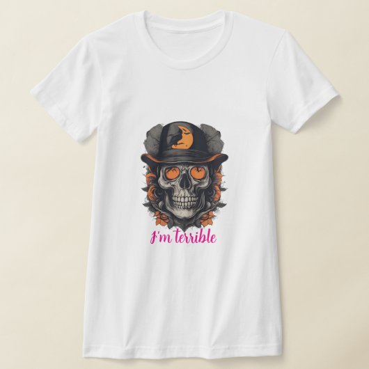 griezelig t-shirt (Laagn)