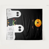 griezelig tapijt wandkleed (Voorkant (horizontaal))