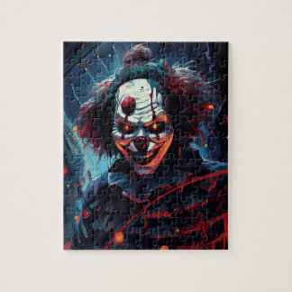 Griezelig  Time Clown Legpuzzel