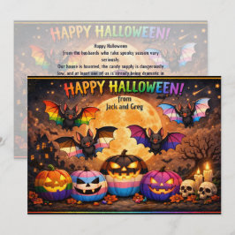 🎃Griezelig & Trots Behekst Met Trots Kaart