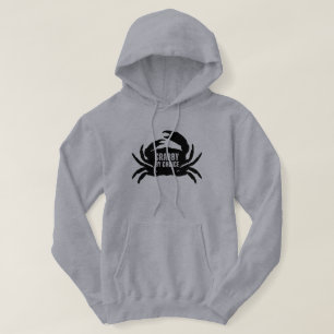 Griezelig Uit Keuze Grappige Visvangst Hoodie