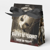 griezelig vriend spooky bezeten pop halloween bedankdoosjes (Voorkant Zijde)
