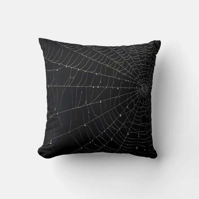 Griezelig web  kussen (Voorkant)