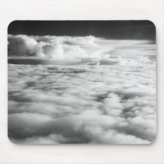 Griezelig wolkenlandschap bij zonsopgang. 2 muismat (Voorkant)