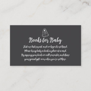 Griezelig zoete "Little Boo"-boeken voor baby Informatiekaartje