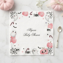 Griezelig Zoete Roze Little Boo Baby Shower