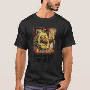 Griezelige Avocado in Pompoen, Halloween, Avocado T-shirt
