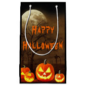 Griezelige begraafplaats Halloween-feest Klein Cadeauzakje (Voorkant)