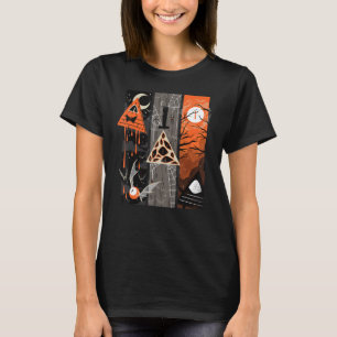 Griezelige Billl Driehoek Vintage Kostuum T-shirt
