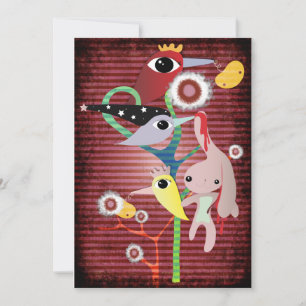 Griezelige bloed halloween terreur dood konijn uit kaart