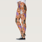Griezelige bloem leggings (Links)