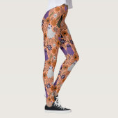Griezelige bloem leggings (Rechts)