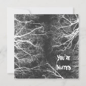 Griezelige Bomen Kaart (Voorkant)