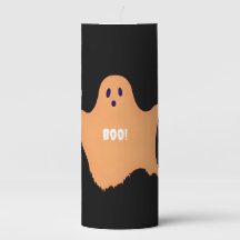 Griezelige Boo Halloween Oranje