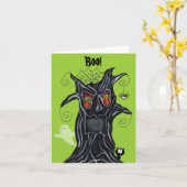 Griezelige Boom met de Kaart van de Nota van (Gele Bloem)