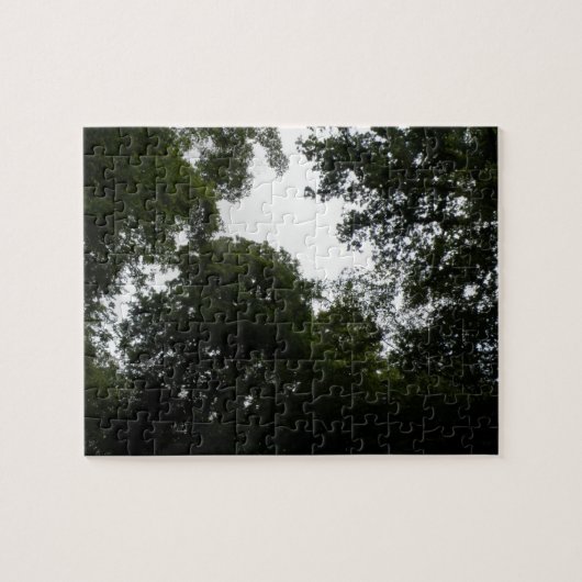 Griezelige Bos Puzzel Legpuzzel (Horizontaal)