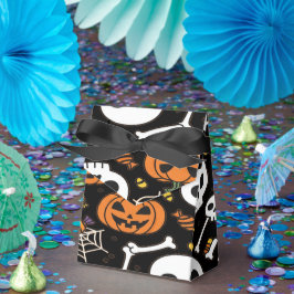 Griezelige botten en skeletten voor Halloween Bedankdoosjes