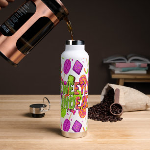 Griezelige Candy Zombie Mix voor Halloween Waterfles