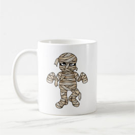 Griezelige Cartoon Mumie Illustraties Halloween Th Koffiemok