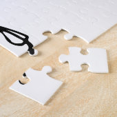 Griezelige Clown die met Harten Speelt Legpuzzel (Zijkant)