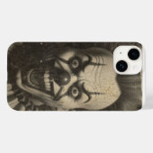 griezelige  clown iPhone hoesje (Achterkant (horizontaal))