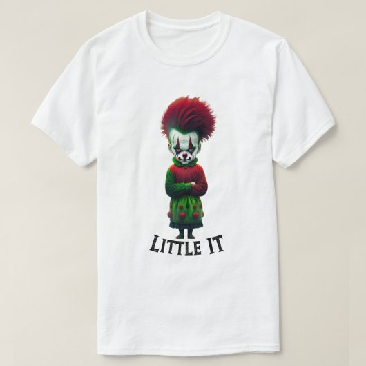 Griezelige Clown IT T-Shirt (Design voorkant)