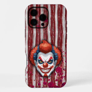 Griezelige Clown Kermis Halloween iPhone 16 Pro Max Hoesje