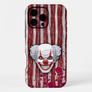 Griezelige Clown Kermis Halloween iPhone 16 Pro Max Hoesje