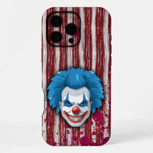 Griezelige Clown Kermis Halloween iPhone 16 Pro Max Hoesje