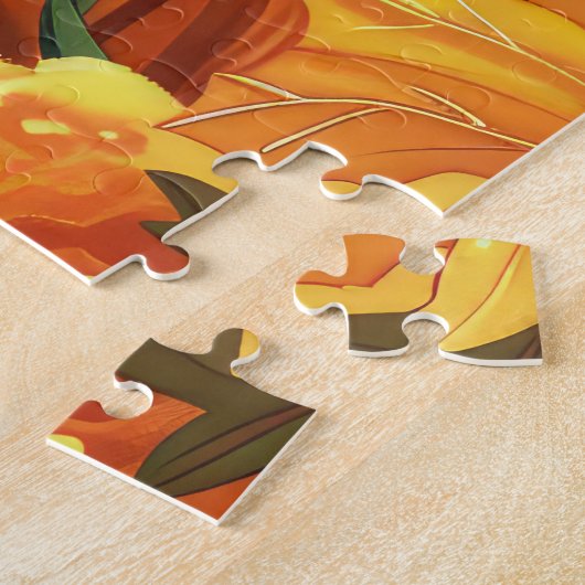 Griezelige Cocker Spaniel Hond Halloween Heks Pomp Legpuzzel (Zijkant)