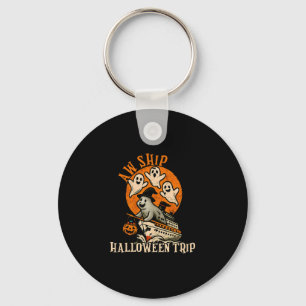 Griezelige cruiseschip Oh schip Halloween reis Gel Sleutelhanger